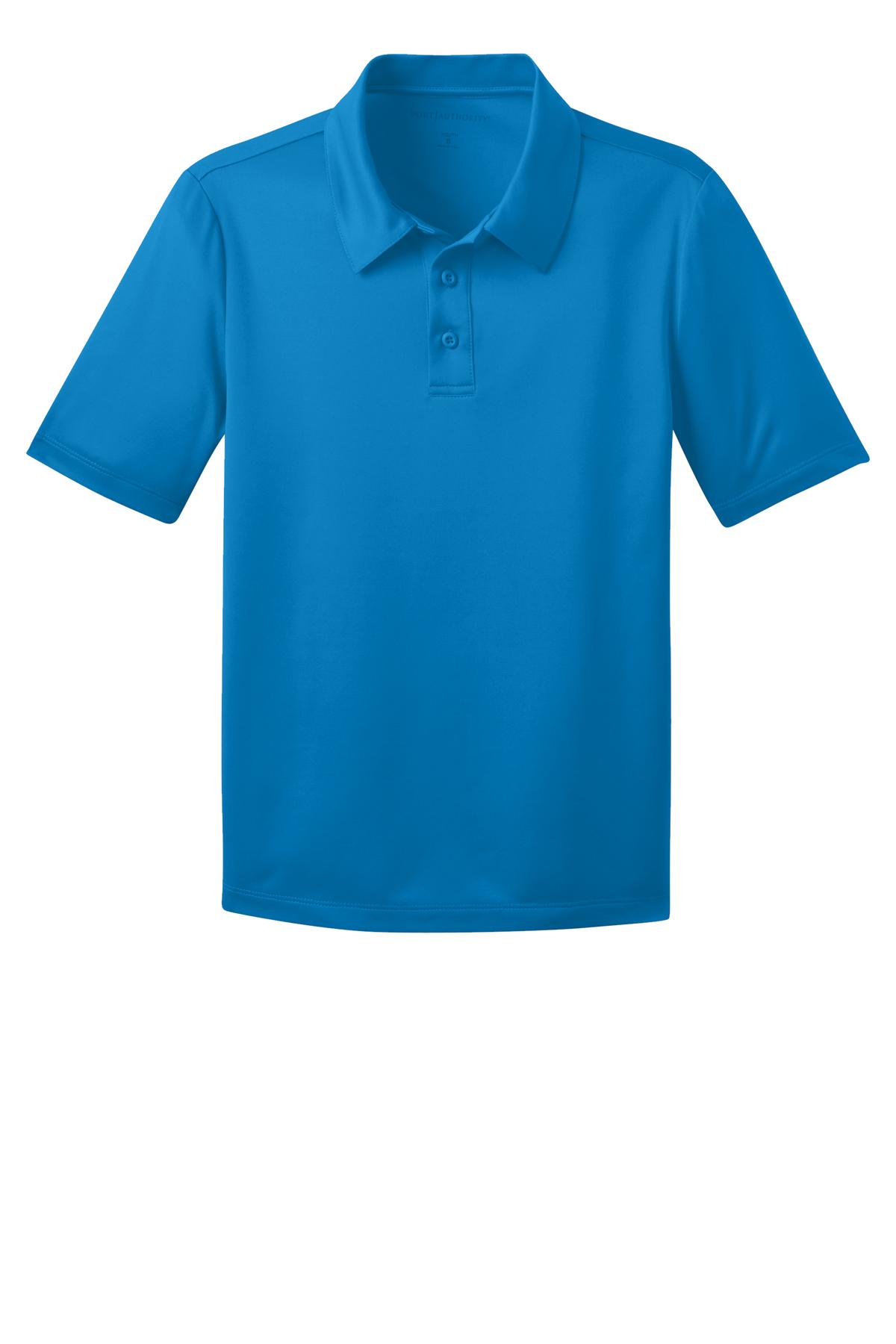 Port Authority Youth Silk Touch Performance Polo. Y540