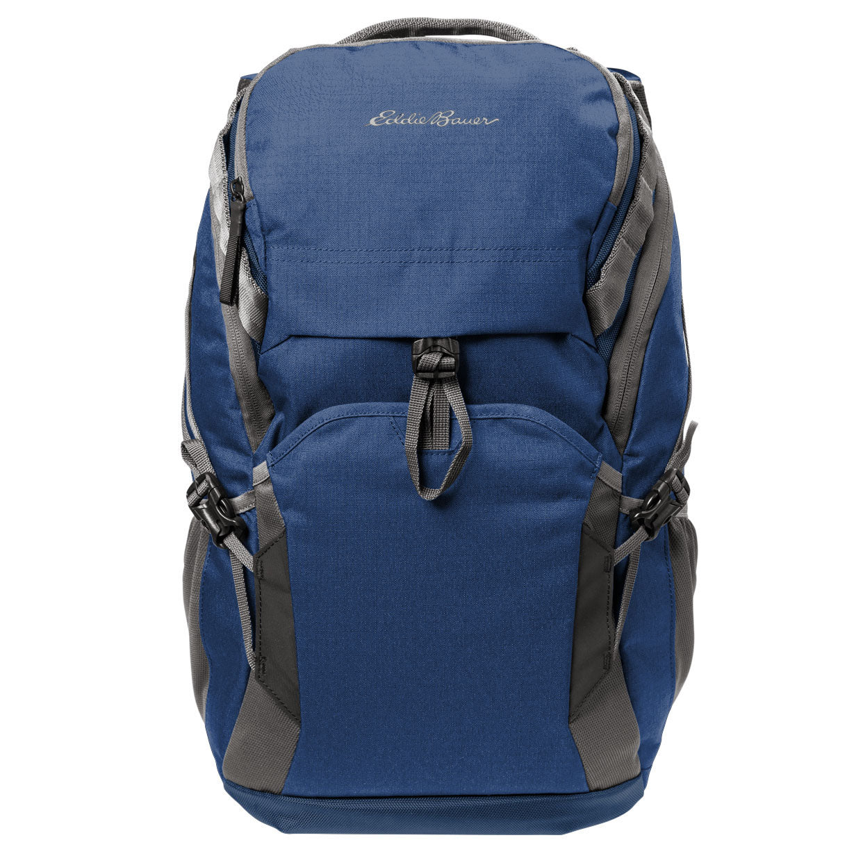 Eddie Bauer® Tour Backpack EB915 (Sapphire Blue/ Grey Steel)
