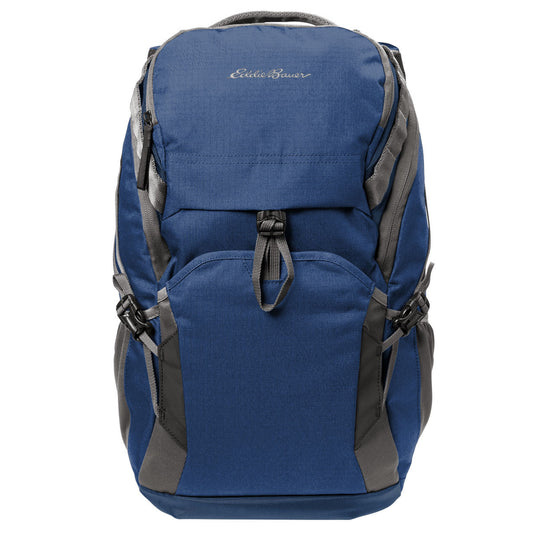 Eddie Bauer® Tour Backpack EB915 (Sapphire Blue/ Grey Steel)