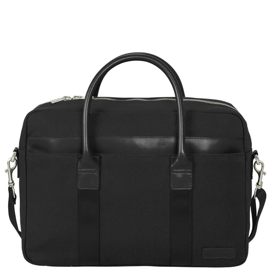 Brooks Brothers® Wells Briefcase BB18830 (Black)