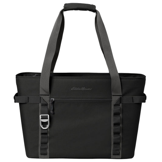 Eddie Bauer® Max Cool Tote Cooler EB801 (Black/ Grey Steel)