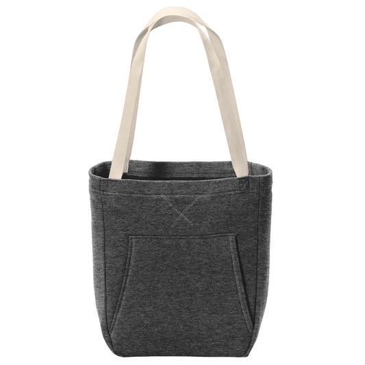 Port & Company ® Core Fleece Sweatshirt Tote BG415 (Dark Heather Grey)