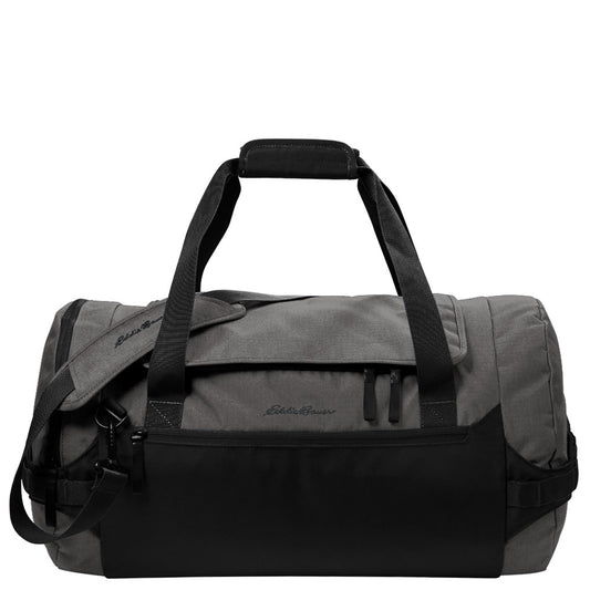 Eddie Bauer® Tour Duffel EB905 (Grey Steel Heather/ Black)