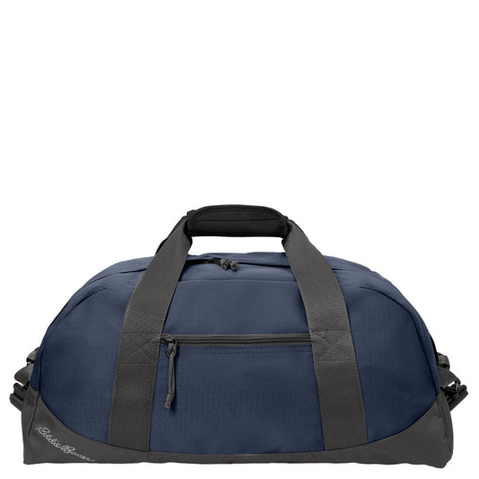 Eddie Bauer® Medium Ripstop Duffel. EB900 (Coast Blue/ Grey Steel)