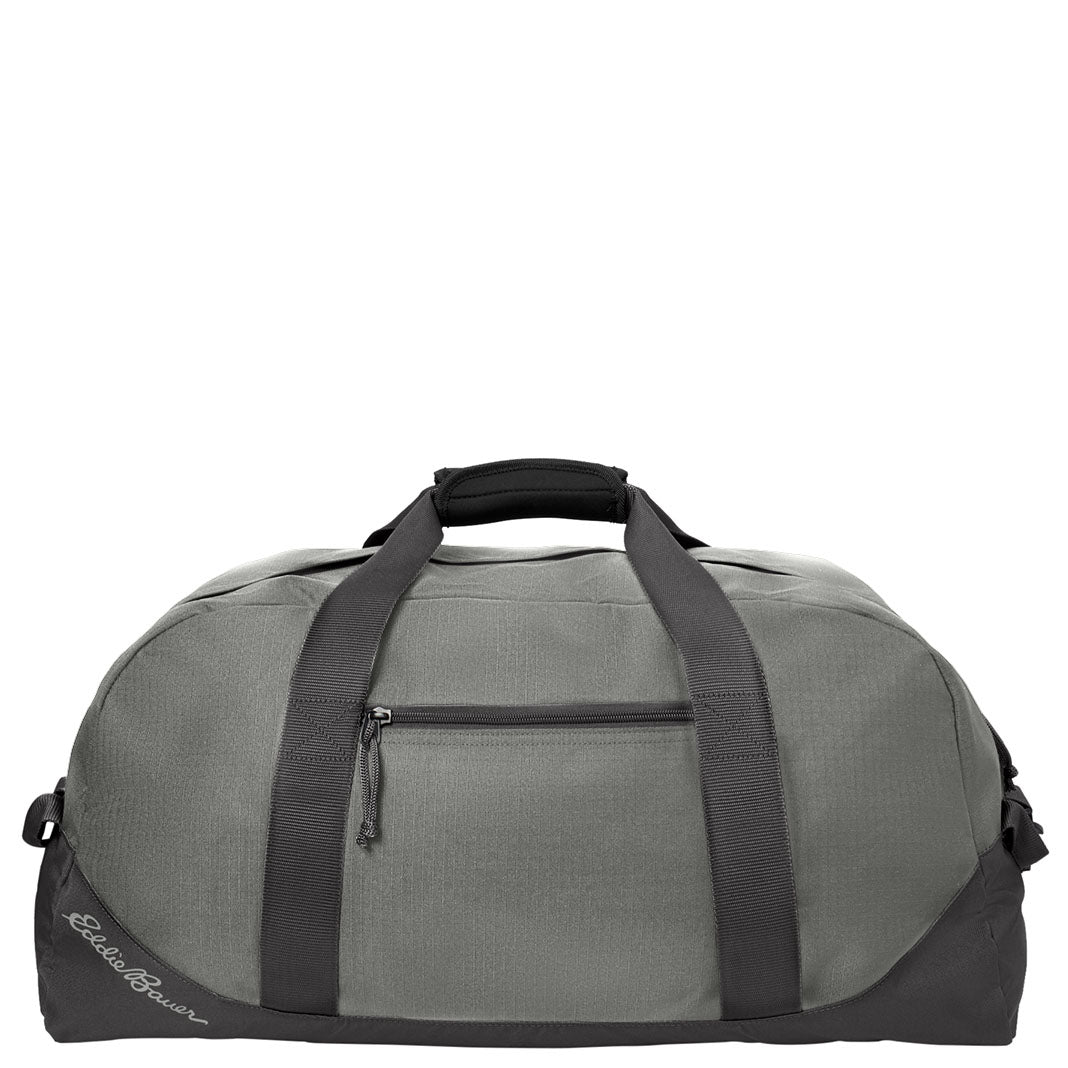 Eddie Bauer® Large Ripstop Duffel. EB901 (Pewter Grey/ Grey Steel)