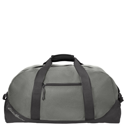 Eddie Bauer® Large Ripstop Duffel. EB901 (Pewter Grey/ Grey Steel)