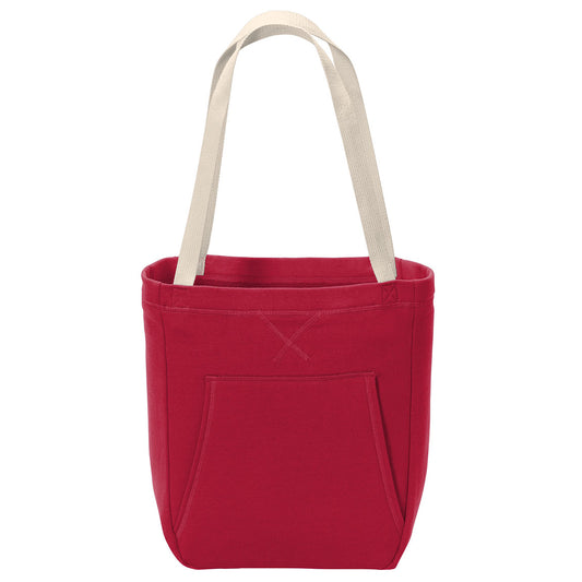 Port & Company ® Core Fleece Sweatshirt Tote BG415 (Red)