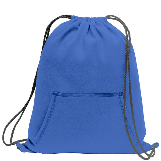 Port & Company® Core Fleece Sweatshirt Cinch Pack. BG614 (Royal)