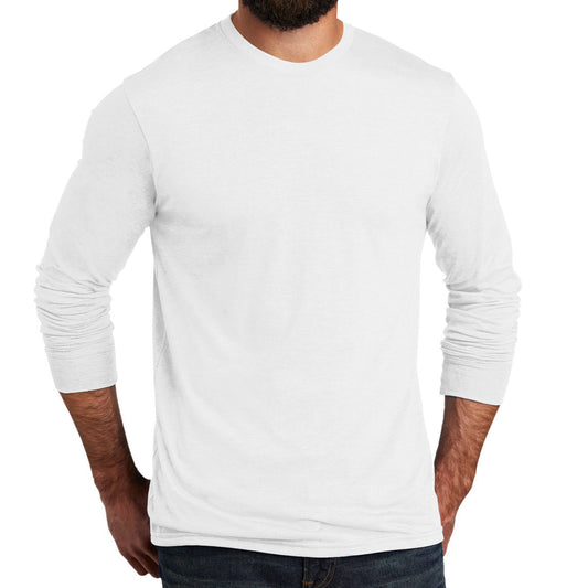 Allmade ® Unisex Tri-Blend Long Sleeve Tee AL6004 (Fairly White)