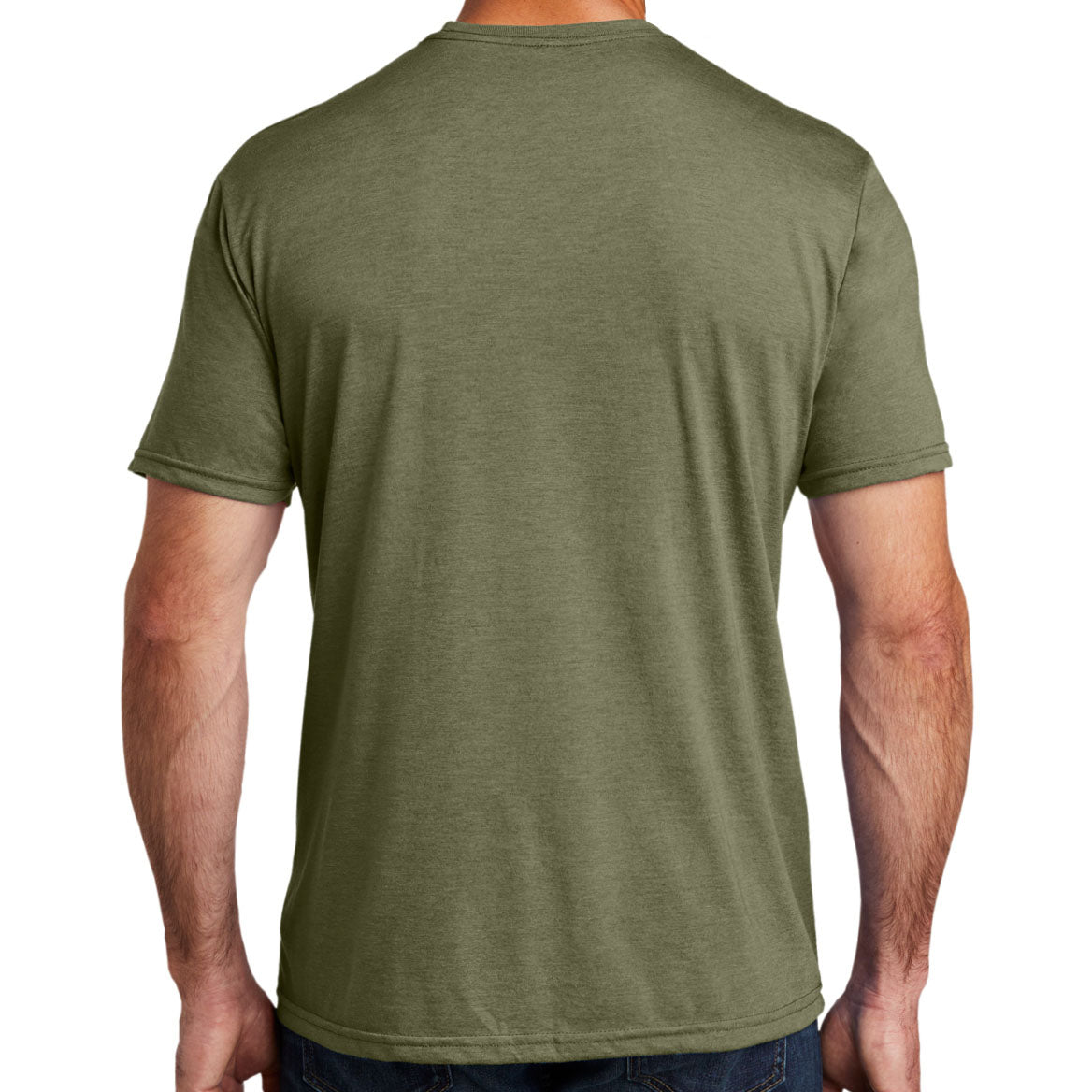Allmade ®  Unisex Tri-Blend Tee AL2004 (Olive You Green)