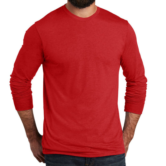 Allmade ® Unisex Tri-Blend Long Sleeve Tee AL6004 (Rise Up Red)
