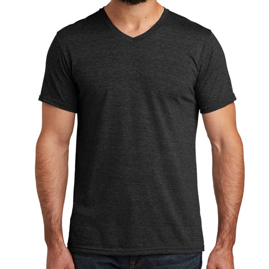 Allmade ® Unisex Tri-Blend V-Neck Tee AL2014 (Space Black)