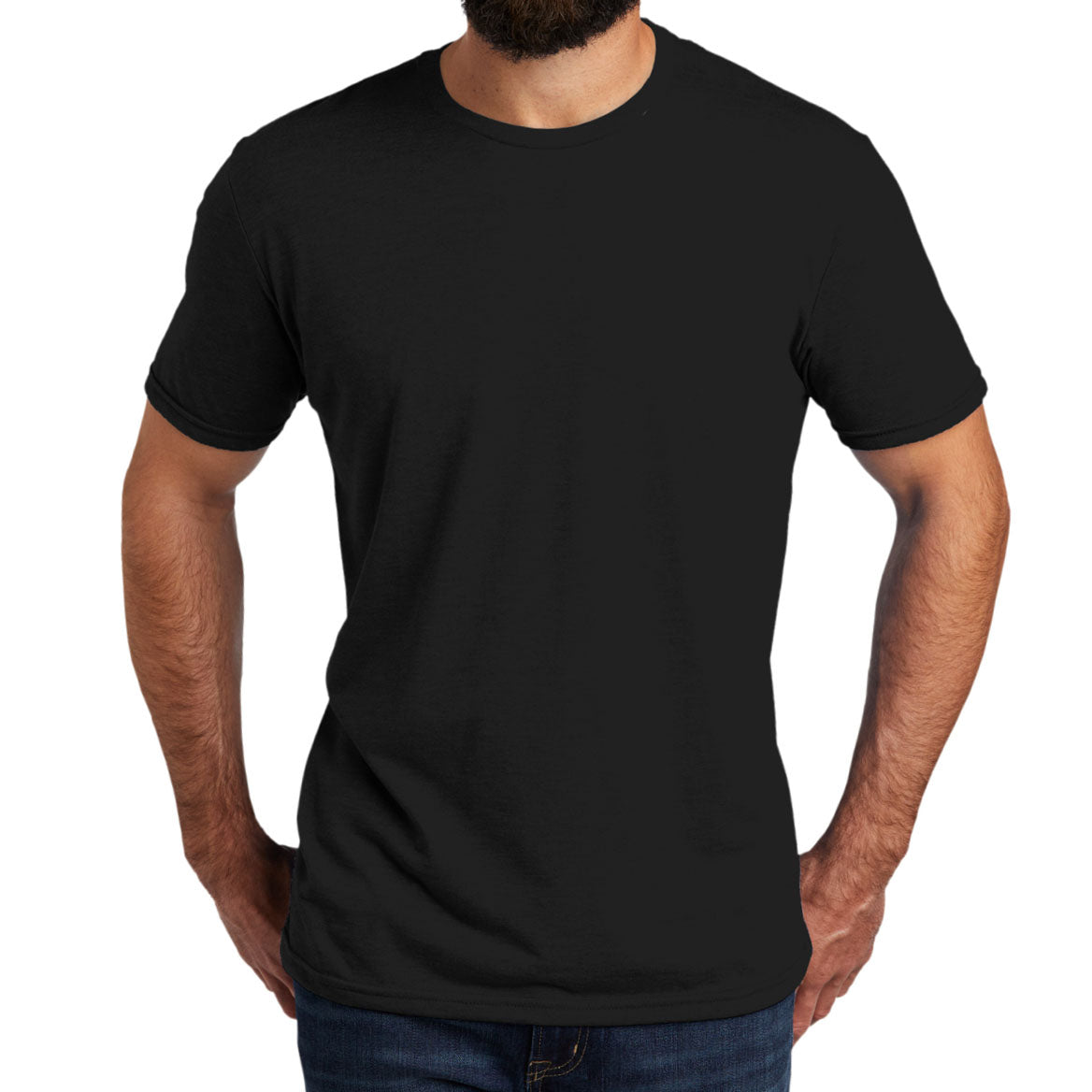 Allmade ®  Unisex Tri-Blend Tee AL2004 (Deep Black)