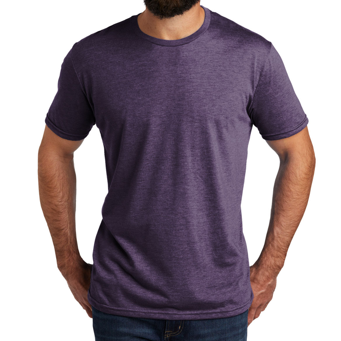 Allmade ®  Unisex Tri-Blend Tee AL2004 (Huckleberry)