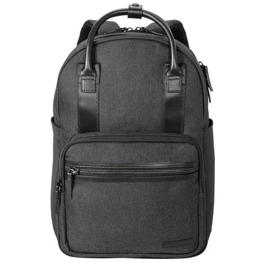 Brooks Brothers® Grant Dual-Handle Backpack BB18821 (Heather Grey)