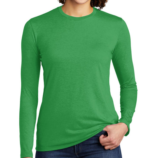 Allmade ®  Women's Tri-Blend Long Sleeve Tee AL6008 (Enviro Green)