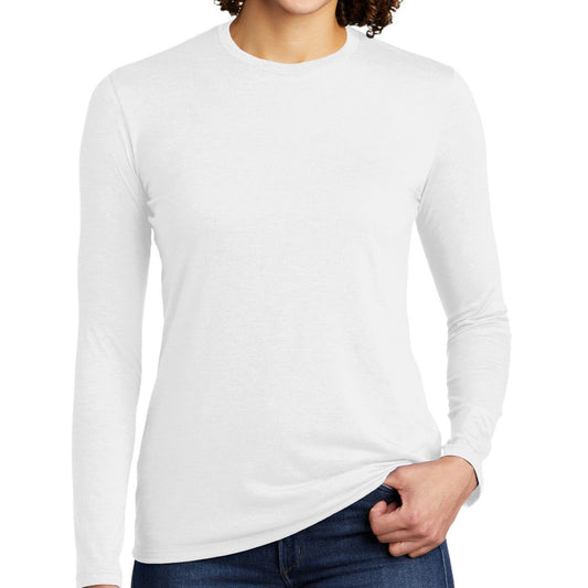 Allmade ®  Women's Tri-Blend Long Sleeve Tee AL6008 (Fairly White)