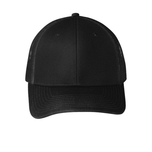 Solid Color Snapback Hat (Mesh Back)