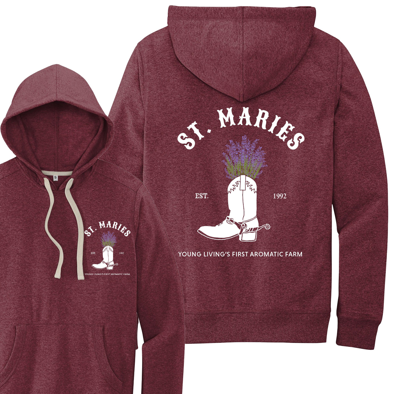 St. Maries |  Re-Fleece Hoodie (Unisex)