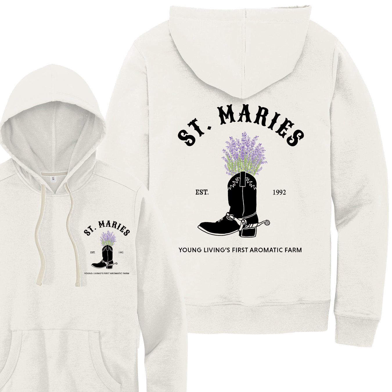 St. Maries |  Re-Fleece Hoodie (Unisex)