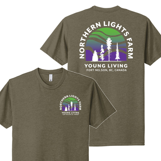 Northern Lights | T-Shirts (Front & Back Logo)