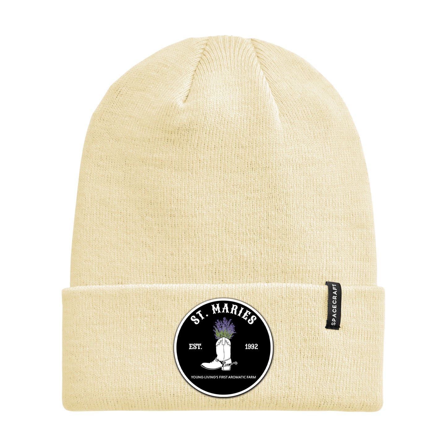 St. Maries | Woven Patch Beanie