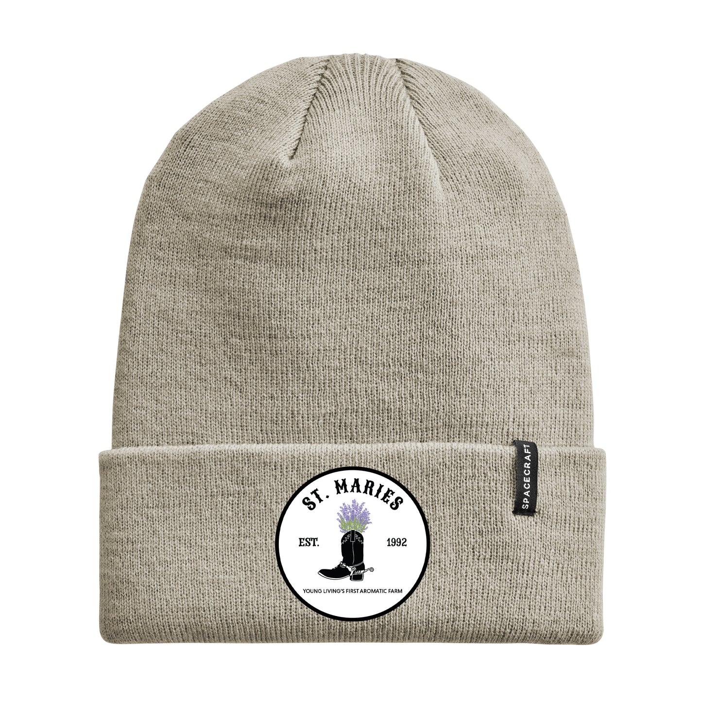 St. Maries | Woven Patch Beanie