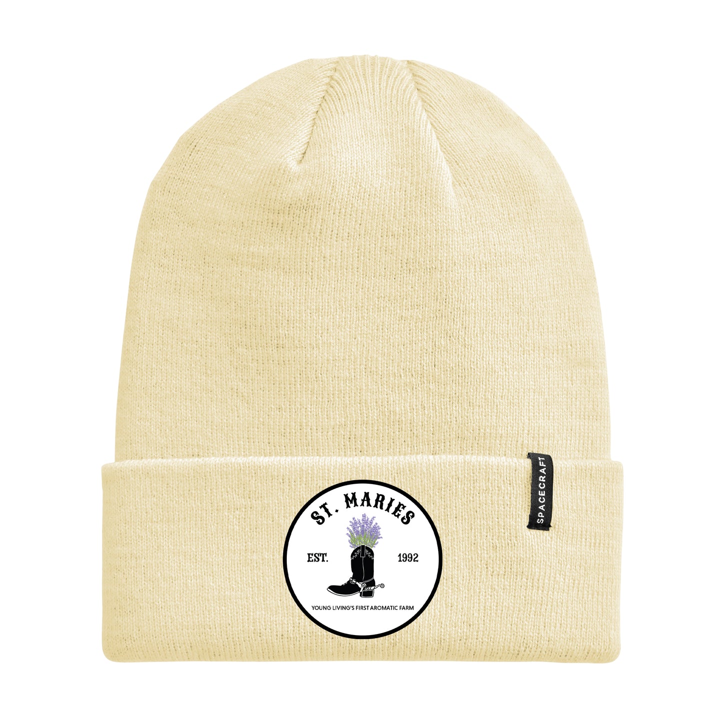 St. Maries | Woven Patch Beanie