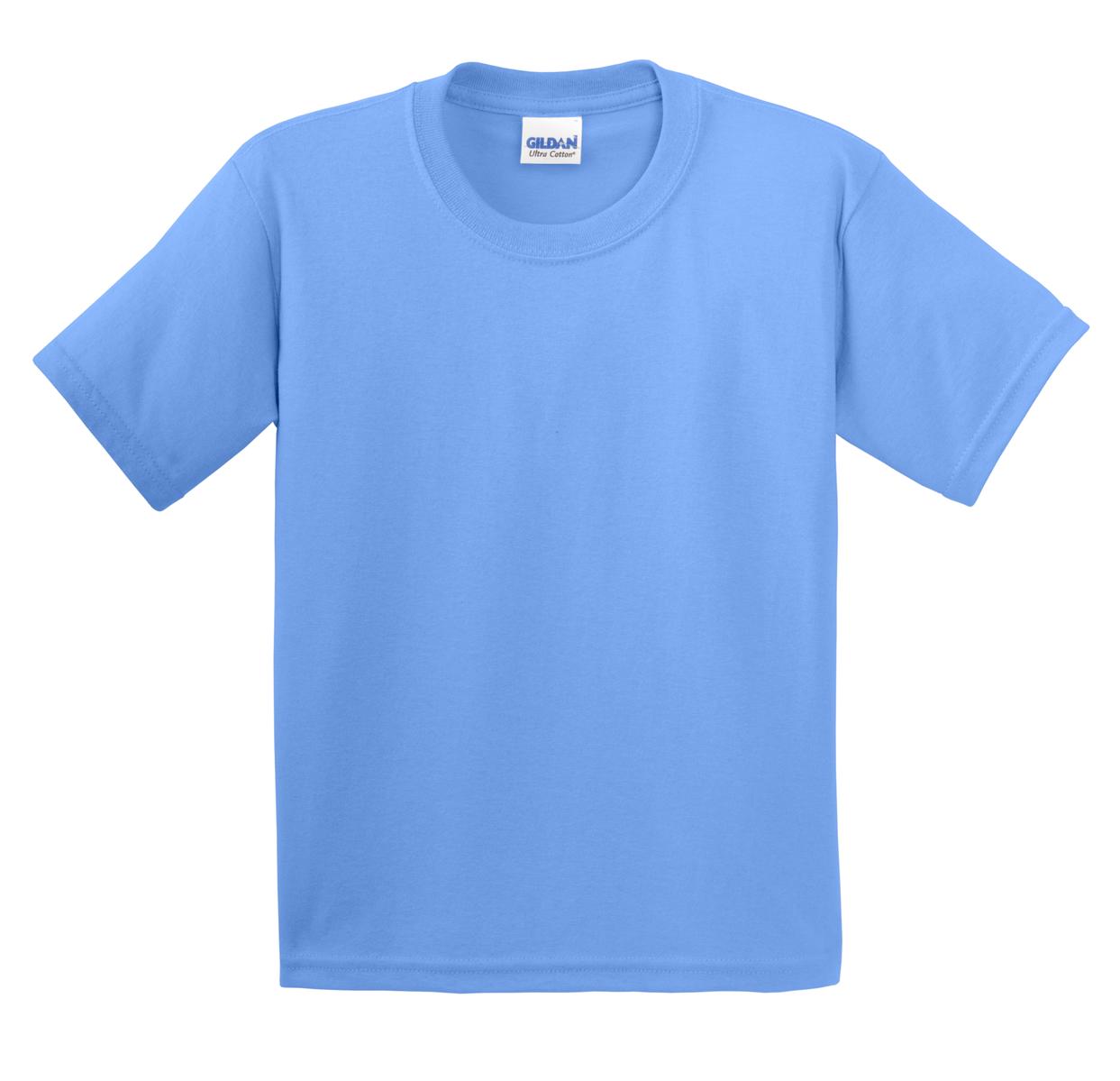 Gildan - Youth Ultra Cotton 100% US Cotton T-Shirt. 2000B