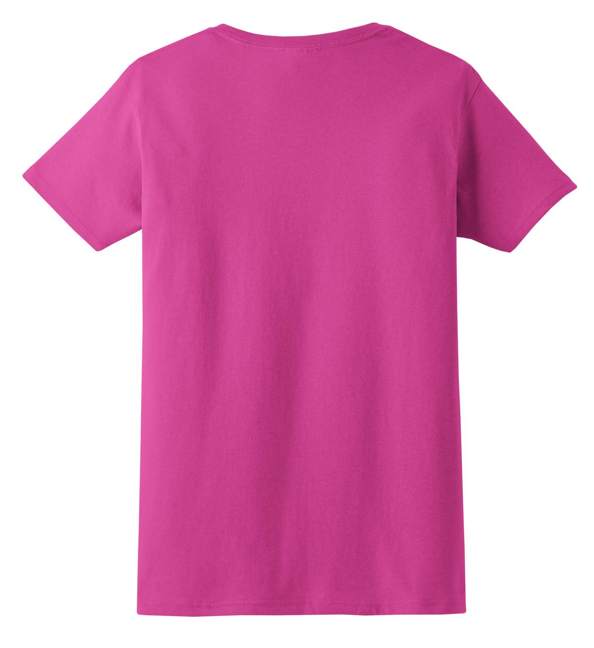 Gildan - Ladies Ultra Cotton 100% US Cotton T-Shirt. 2000L