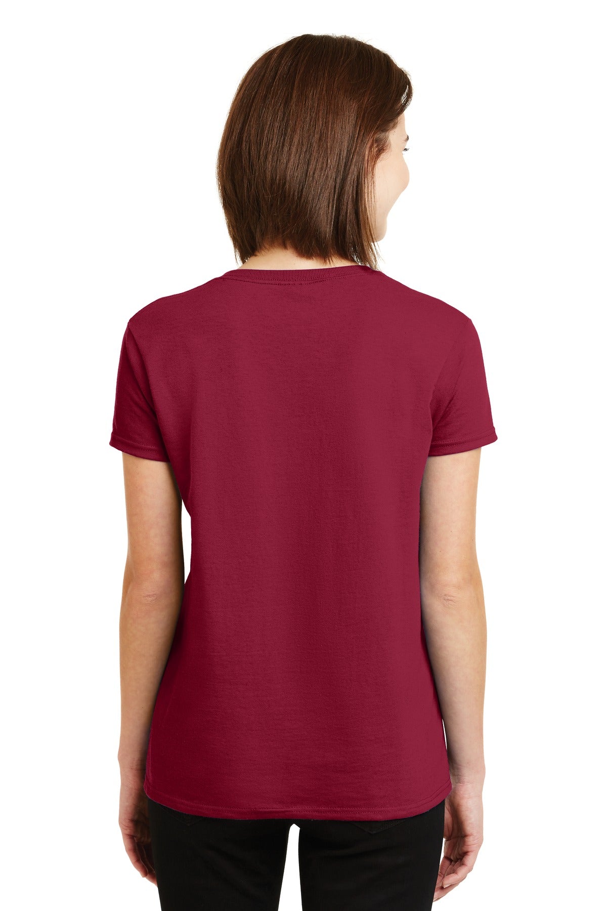 Gildan - Ladies Ultra Cotton 100% US Cotton T-Shirt. 2000L