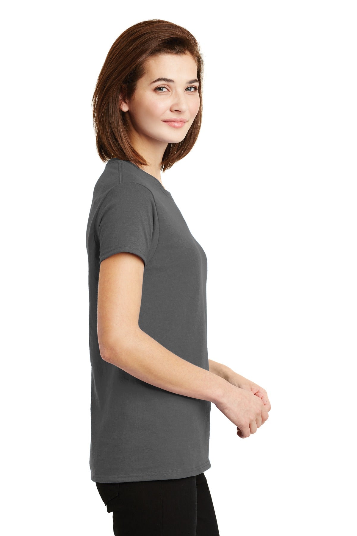 Gildan - Ladies Ultra Cotton 100% US Cotton T-Shirt. 2000L