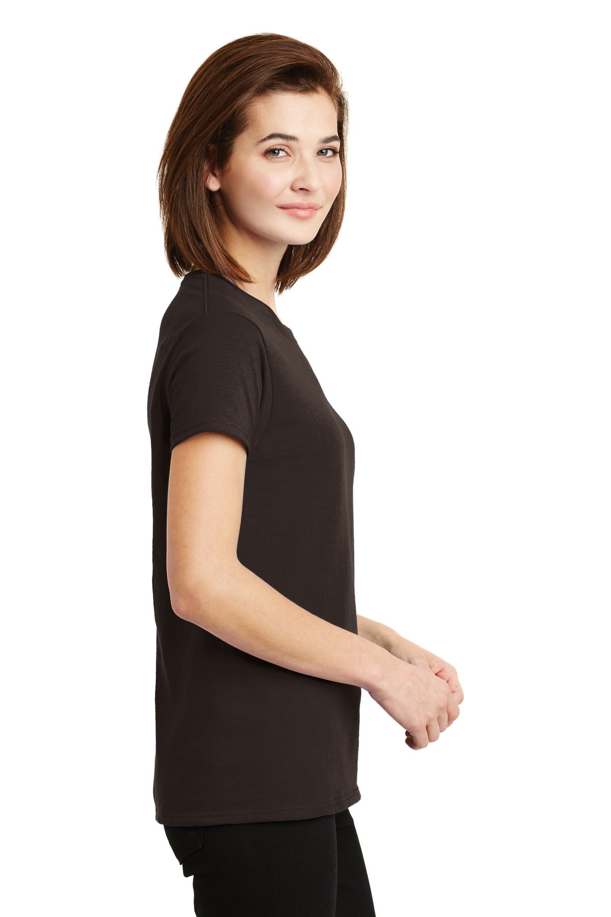Gildan - Ladies Ultra Cotton 100% US Cotton T-Shirt. 2000L