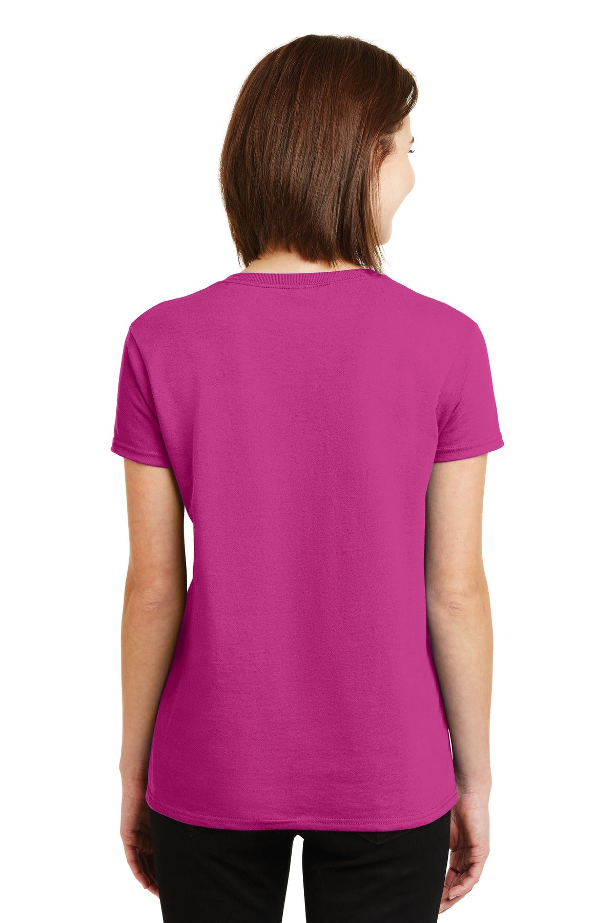 Gildan - Ladies Ultra Cotton 100% US Cotton T-Shirt. 2000L