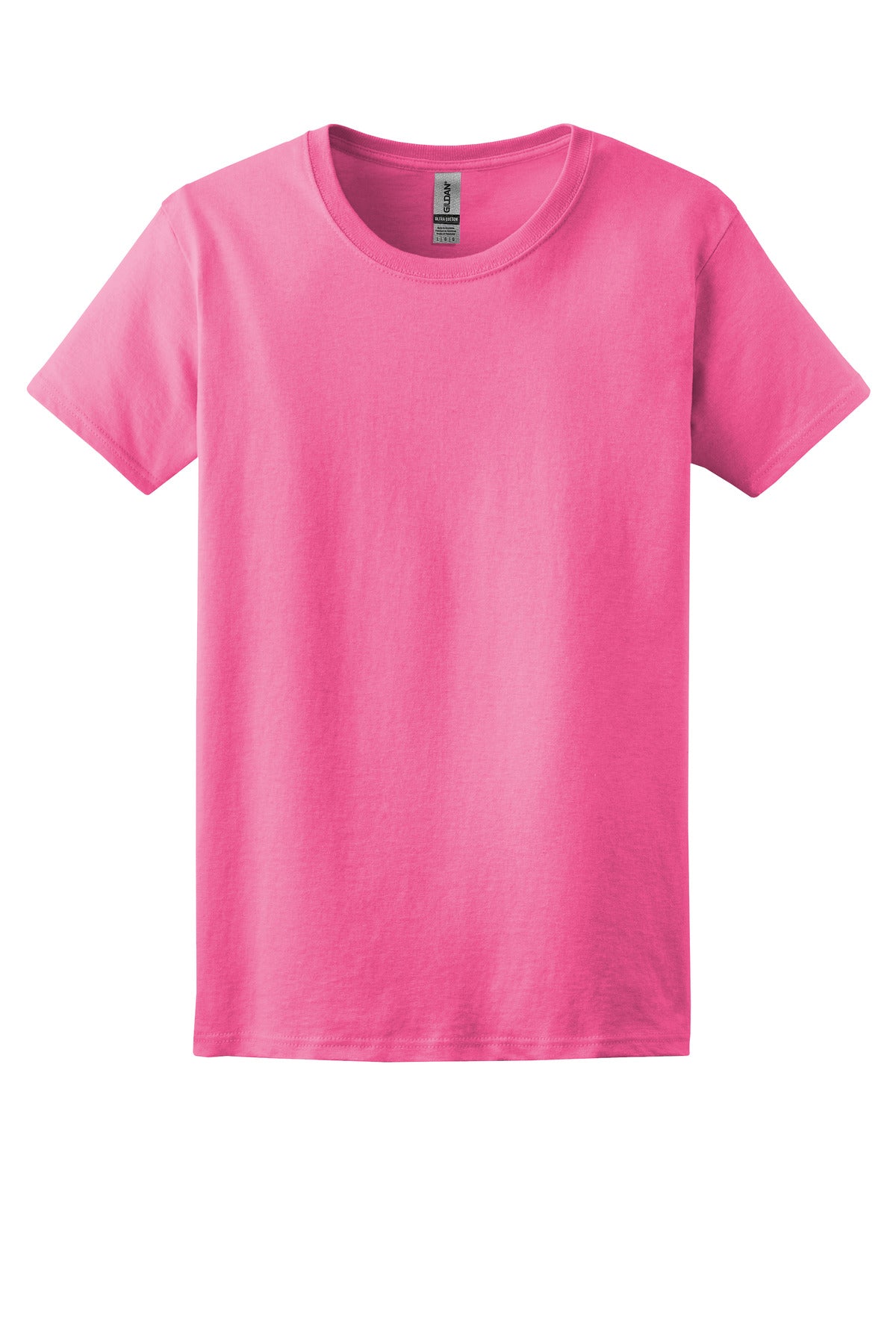 Gildan - Ladies Ultra Cotton 100% US Cotton T-Shirt. 2000L