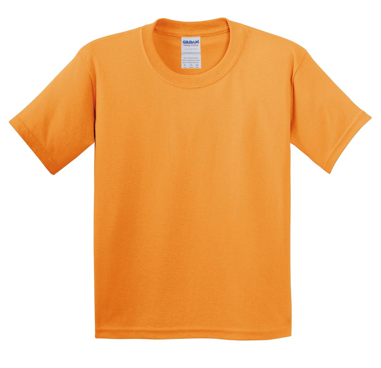 Gildan - Youth Heavy Cotton 100% Cotton T-Shirt. 5000B