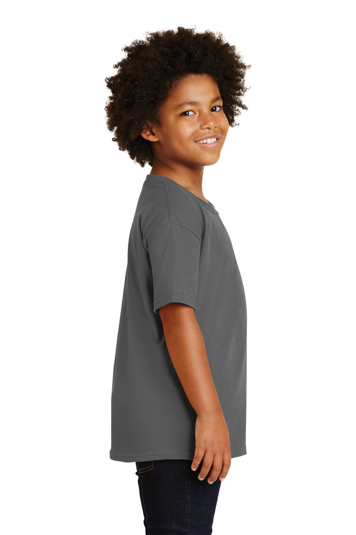 Gildan - Youth Heavy Cotton 100% Cotton T-Shirt. 5000B