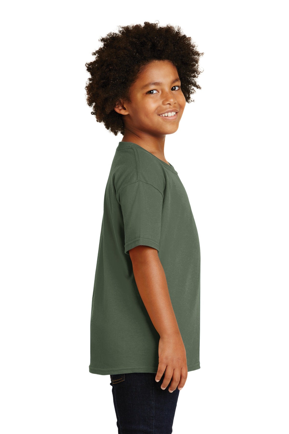 Gildan - Youth Heavy Cotton 100% Cotton T-Shirt. 5000B