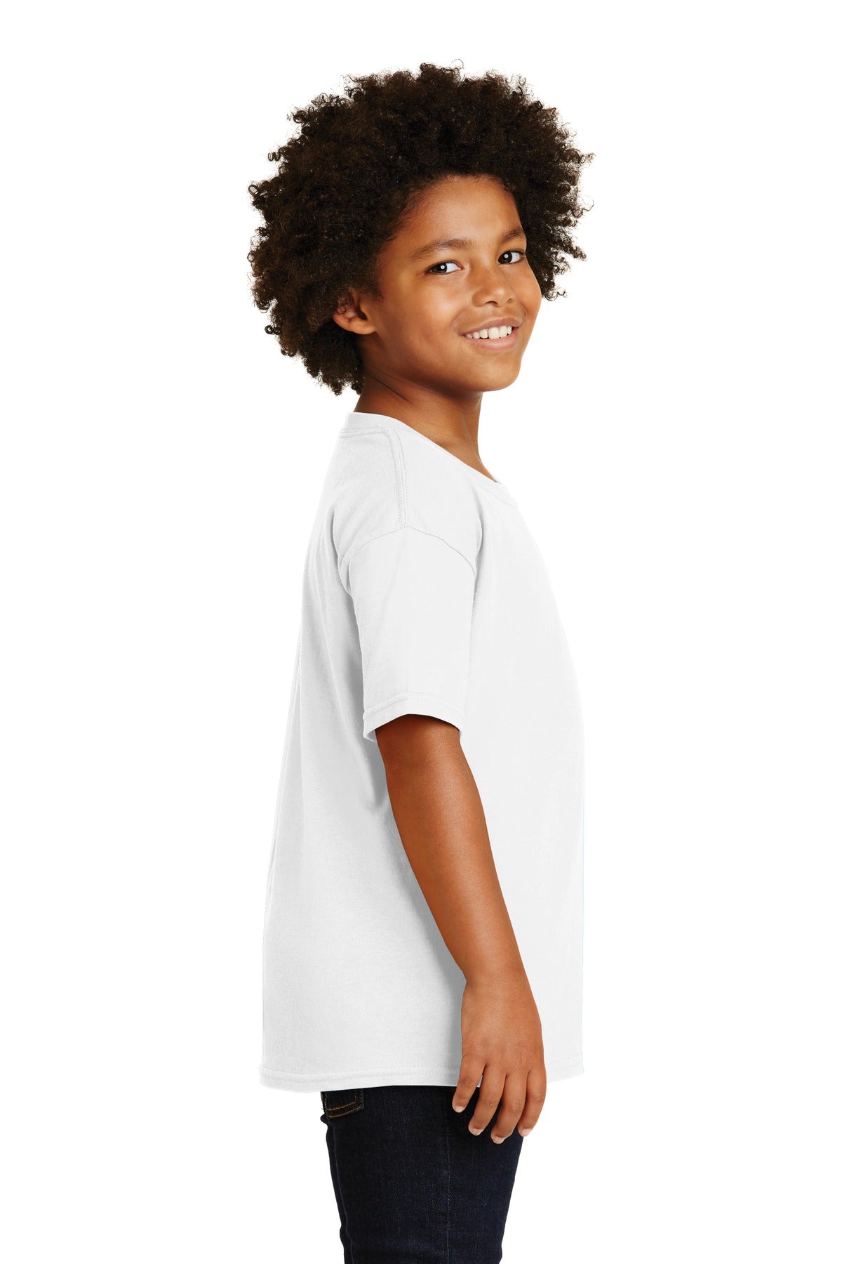 Gildan - Youth Heavy Cotton 100% Cotton T-Shirt. 5000B