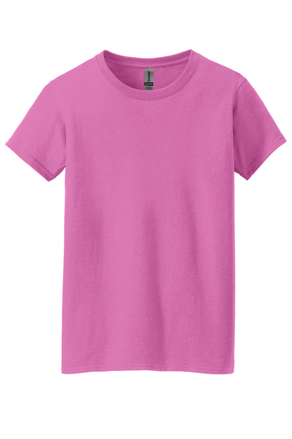 Gildan Ladies Heavy Cotton 100% Cotton T-Shirt. 5000L