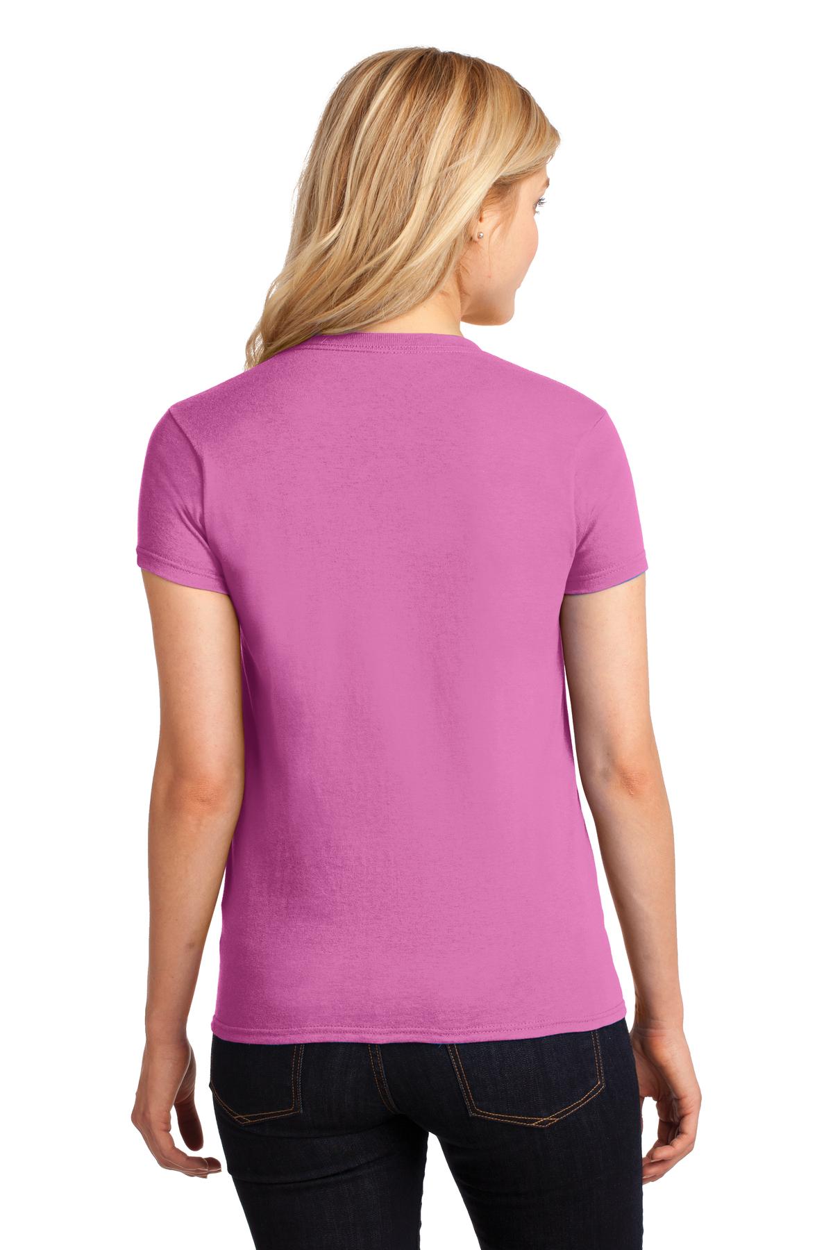 Gildan Ladies Heavy Cotton 100% Cotton T-Shirt. 5000L