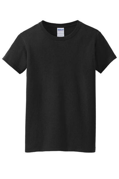 Gildan Ladies Heavy Cotton 100% Cotton T-Shirt. 5000L
