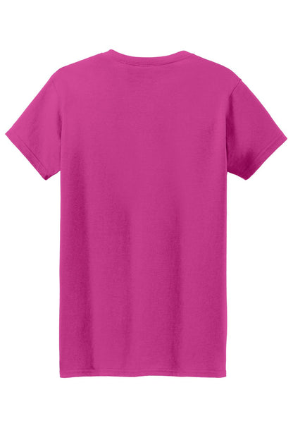 Gildan Ladies Heavy Cotton 100% Cotton T-Shirt. 5000L