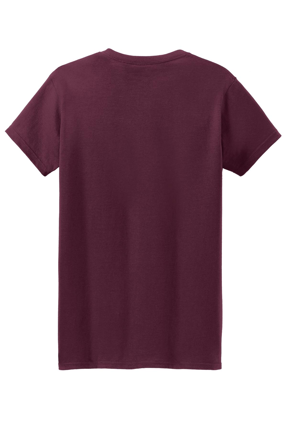 Gildan Ladies Heavy Cotton 100% Cotton T-Shirt. 5000L