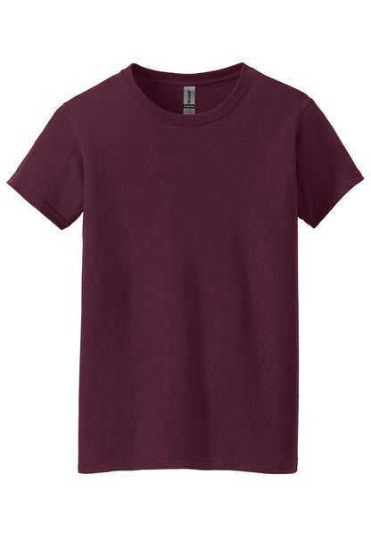 Gildan Ladies Heavy Cotton 100% Cotton T-Shirt. 5000L