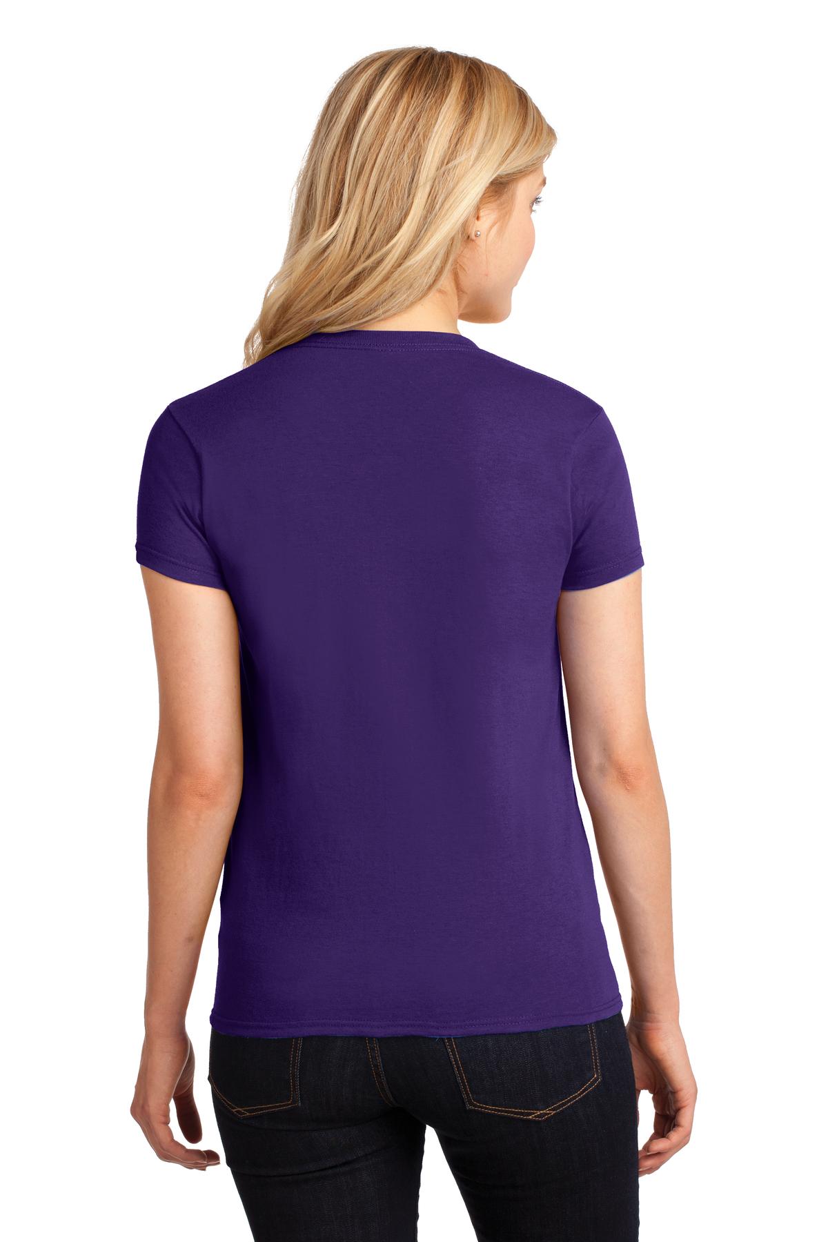 Gildan Ladies Heavy Cotton 100% Cotton T-Shirt. 5000L