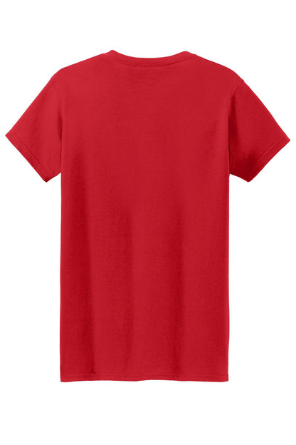 Gildan Ladies Heavy Cotton 100% Cotton T-Shirt. 5000L