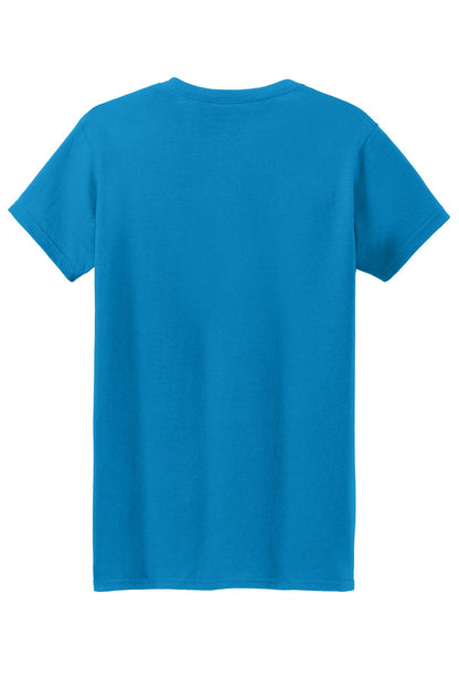 Gildan Ladies Heavy Cotton 100% Cotton T-Shirt. 5000L