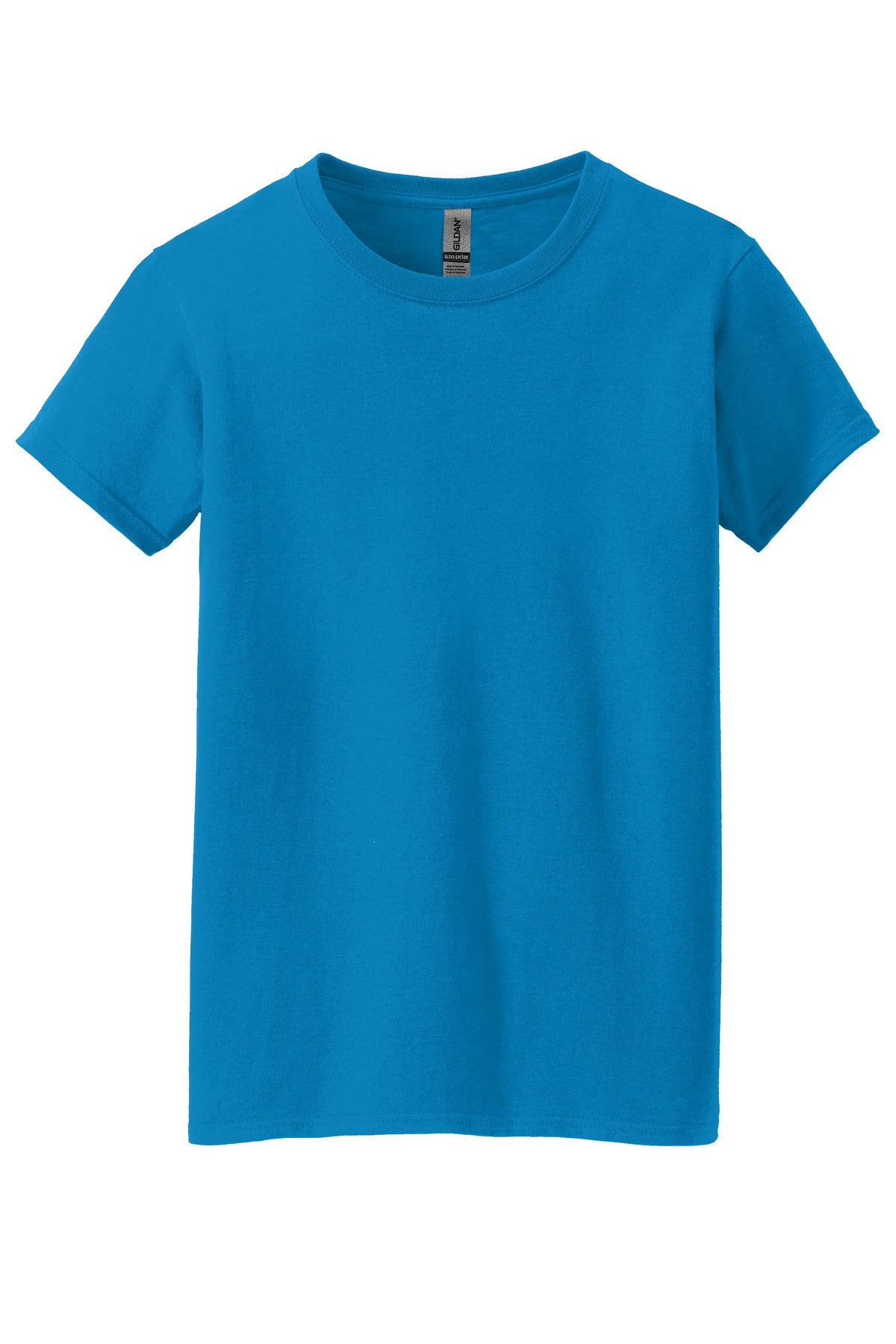 Gildan Ladies Heavy Cotton 100% Cotton T-Shirt. 5000L
