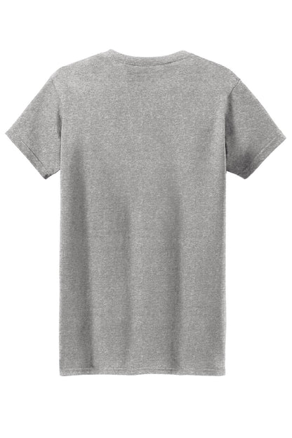Gildan Ladies Heavy Cotton 100% Cotton T-Shirt. 5000L